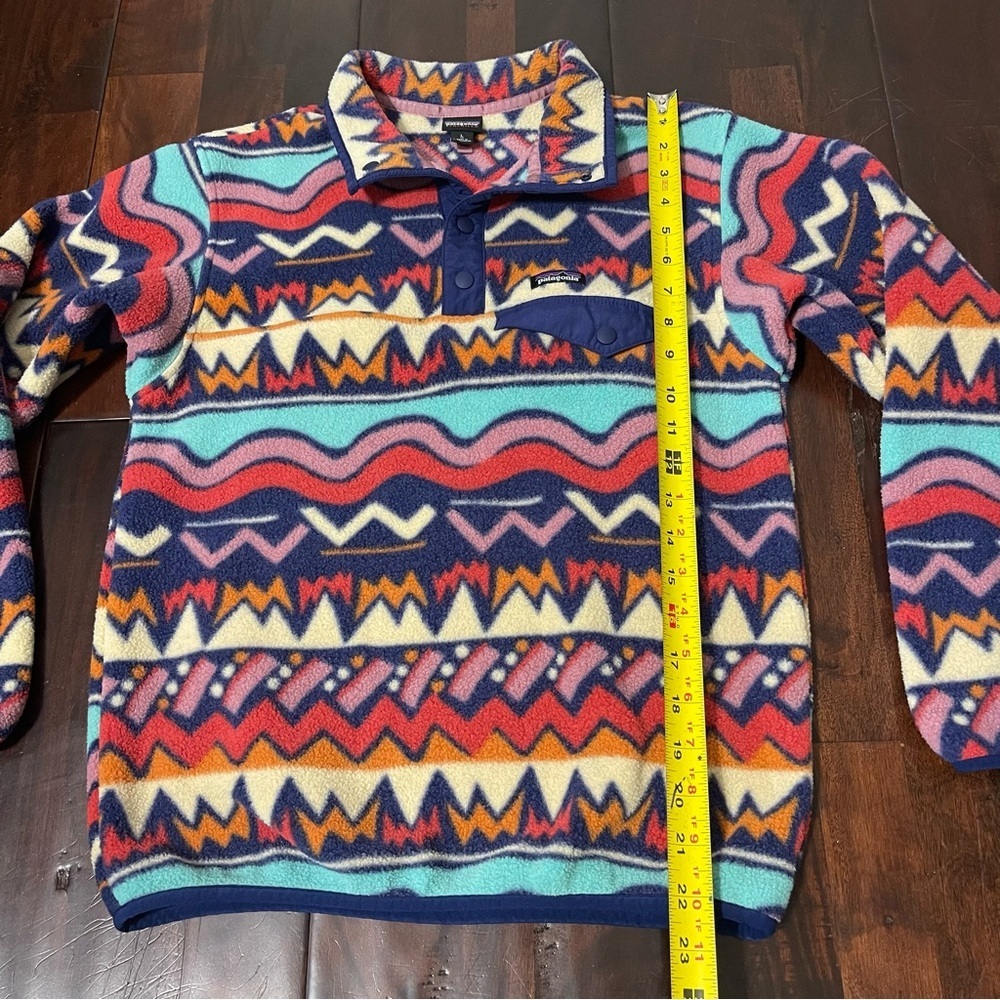 Patagonia Synchilla Kids Pullover Size Large 12 Multicolor - Picture 5 of 6
